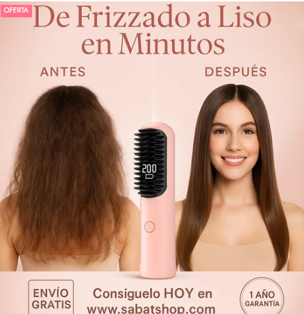 CEPILLO ALISADOR IONIC PRO 💫💃💥